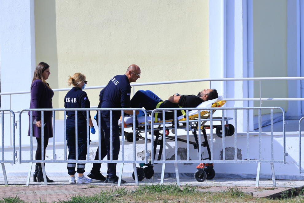 Τέμπη: Στο νοσοκομείο ο Πάνος Ρούτσι