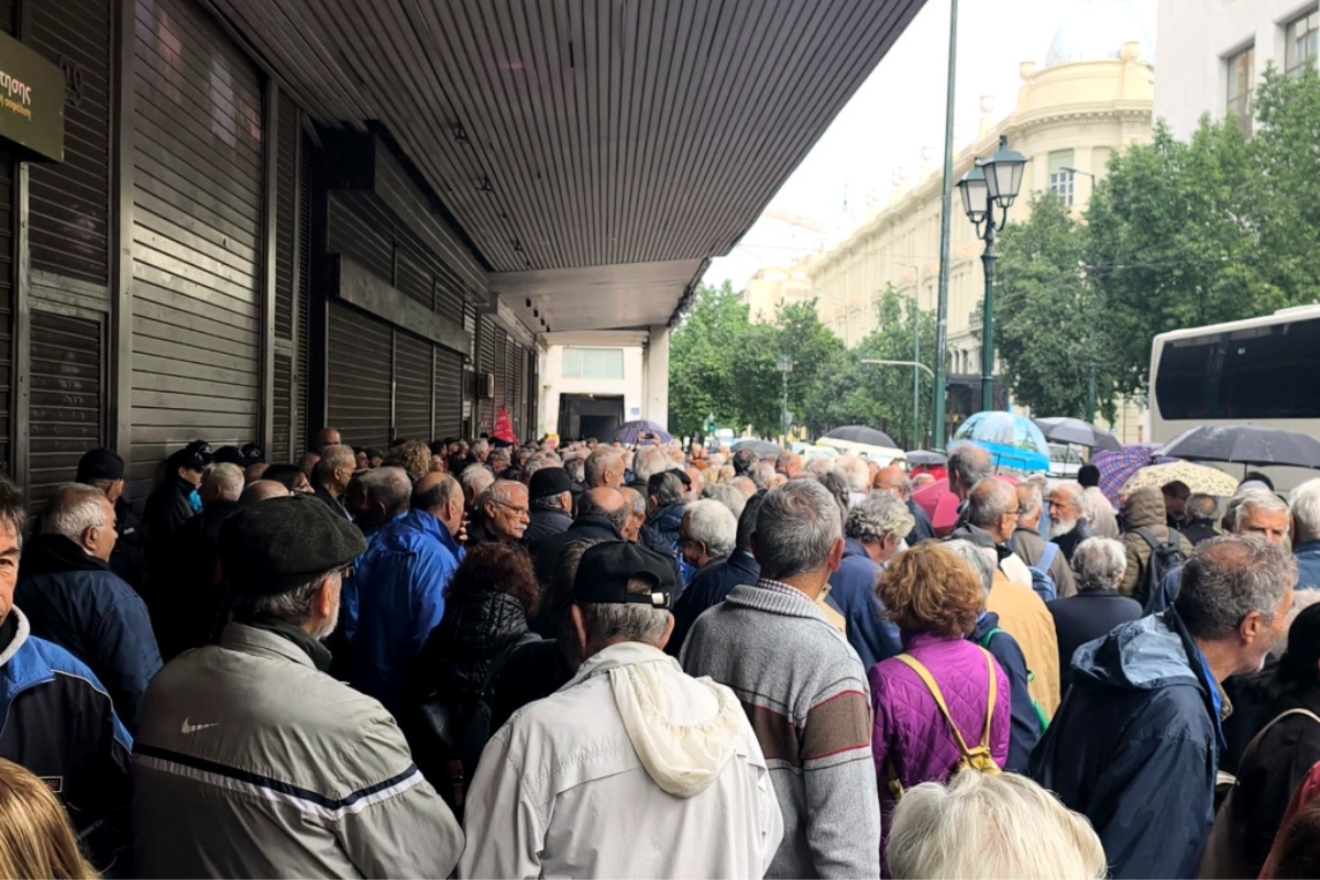 Βγήκαν ξανά στους δρόμους οι συνταξιούχοι
