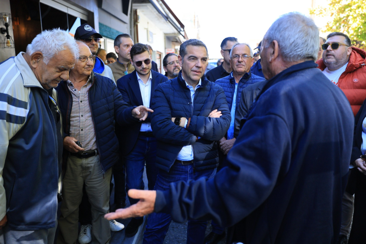 τσίπρας θεσσαλία περιοδεία
