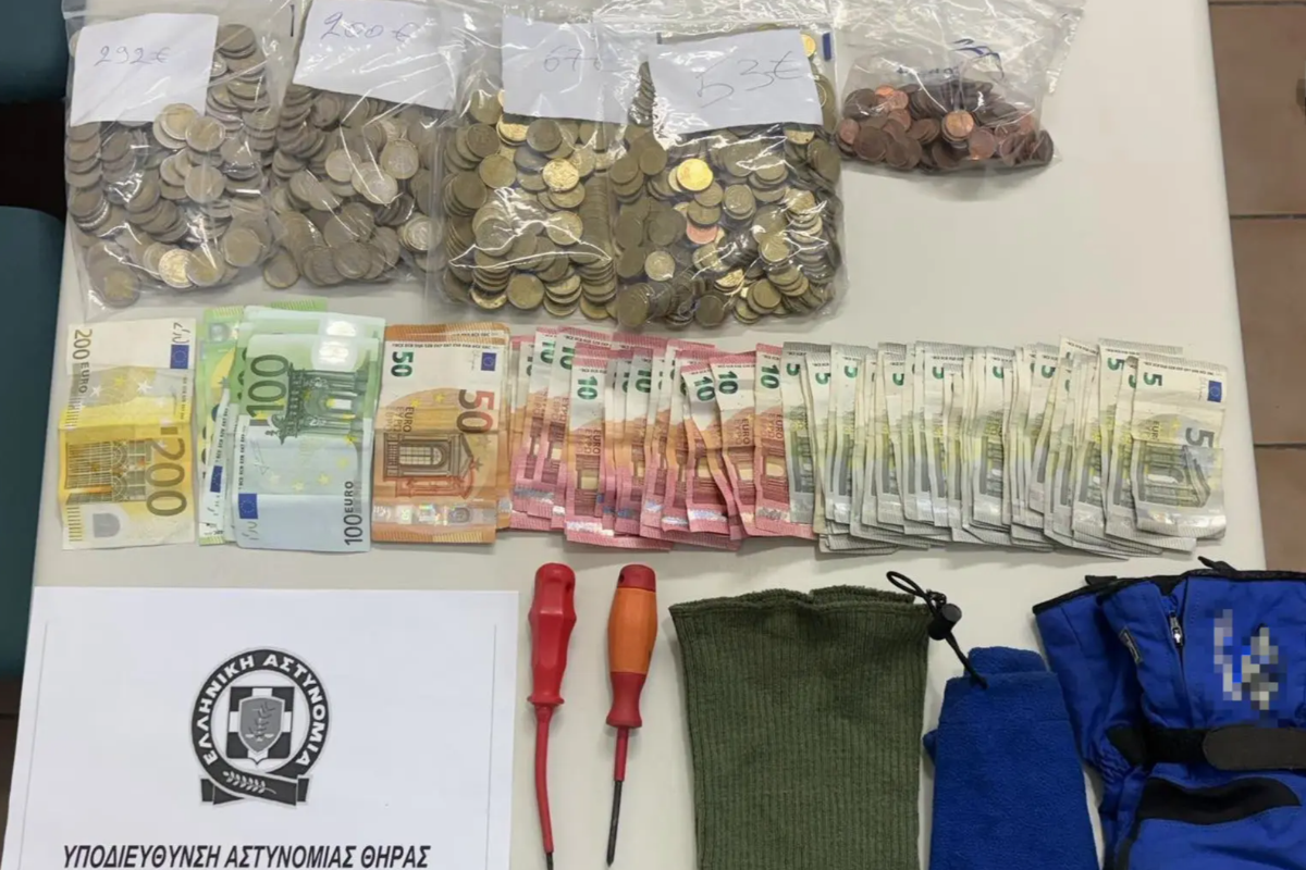 Σαντορίνη: Aλλοδαπός «άδειασε» 5 εκκλησίες στη Θηρασιά
